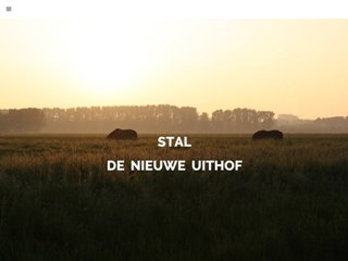NIEUWE UITHOF STAL DE