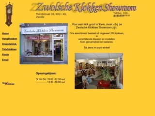 ZWOLSCHE KLOKKENSHOWROOM