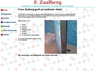 TEGELZETTERSBEDRIJF ZAALBERG