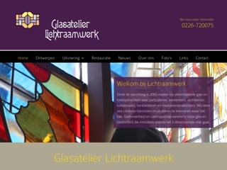 LICHTRAAMWERK GLAS IN LOOD