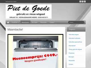 GOEDE PIET DE WITGOED