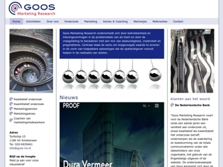 GOOS MARKETING RESEARCH