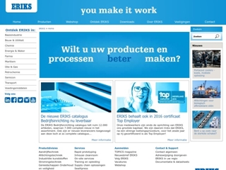 ERIKS BV VERKOOP NEDERLAND