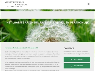 GERRY LEFERINK & WENNINK UITVAARTZORG