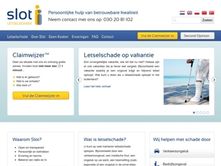 SLOT LETSELSCHADE