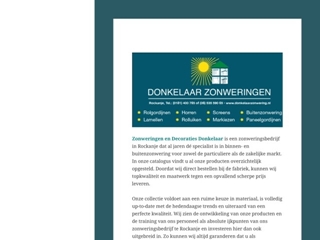 DONKELAAR ZONWERINGEN EN DECORATIES