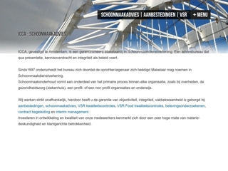 ICCA MAKELAARDIJ IN SCHOONMAAKDIENSTVERLENING