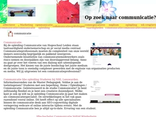 COMMUNICATIEKUNST