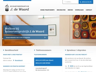 WAARD HUISARTSPRAKTIJK J DE