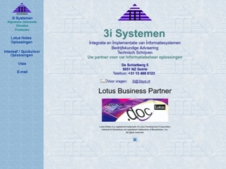DRIE I 3I SYSTEMEN BV