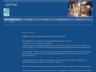 C BROOS TRAINING,TRADING,CONSULTANCY EN INTERIM ACTIVITEIT