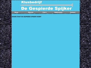 DE GESPIERDE SPIJKER