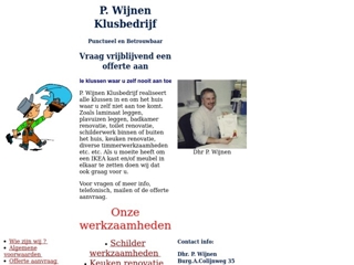 WIJNEN KLUSBEDRIJF P