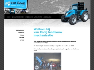 VAN ROOIJ LANDBOUW MECHANISATIE