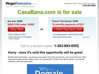 CASABANA SALES AGENCY