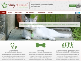 ANY ANIMAL NATUURLIJKE GENEESKUNDIGE DIERENSPECIAALZAAK EN DIERENARTSPRAKTIJK