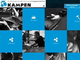 SCHEEPSSCHROEVEN REPARATIE KAMPEN
