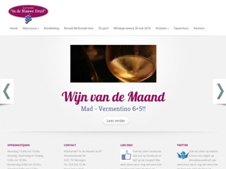 BLAUWE DRUIF SLIJTERIJ EN WIJNHANDEL DE