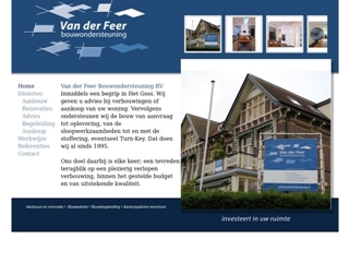FEER BOUWONDERSTEUNING VD