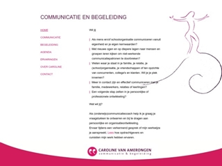 CAROLINE VAN AMERONGEN PROFESSIONELE BEGELEIDING