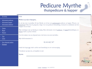 MYRHTE PEDICURE