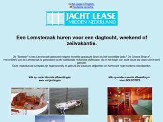 JACHT LEASE- MIDDEN NEDERLAND