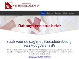 STUCADOORSBEDRIJF VAN HOOGDALEM BV