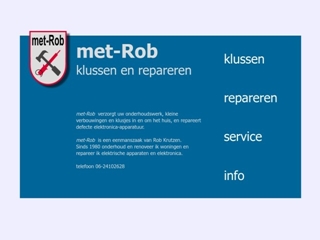 MET ROB KLUSSEN EN REPAREREN