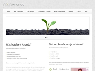 ANANDA PRAKTIJK VOOR AYURVEDISCHE MASSAGETHERAPIE