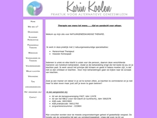 KLASSIEK HOMEOPAAT KARIN KOOLEN