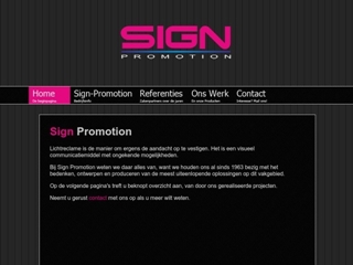 SIGN PROMOTION