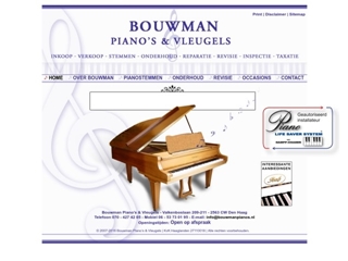 BOUWMAN PIANO'S & VLEUGELS