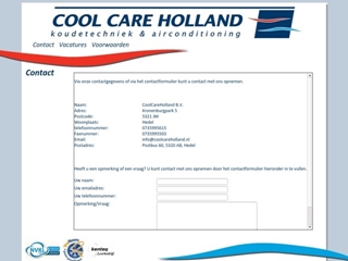 COOLCAREHOLLAND BV