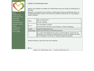 MUSKENS S C EN VIEGEN M VAN CESAR OEFENTHERAPIE