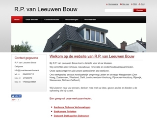 LEEUWEN BOUW R P VAN