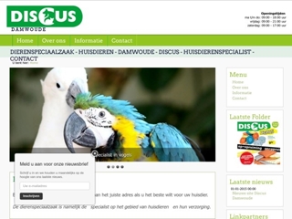 DISCUS DAMWOUDE DIERENSPECIAALZAAK