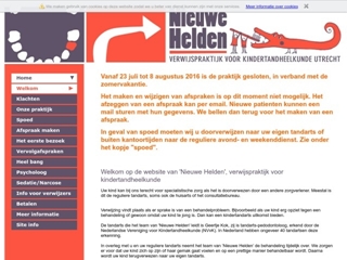 NIEUWE HELDEN VERWIJSPRAKTIJK VOOR KINDERTANDHEELKUNDE