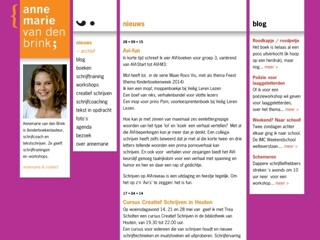 ANNEMARIE VAN DEN BRINK TEKST EN COMMUNICATIE