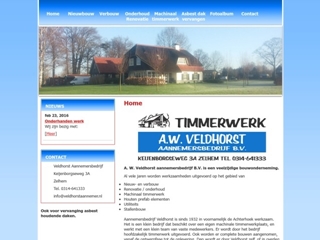 VELDHORST AANNEMERSBEDRIJF A W