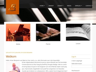 BENJAMIN VAN BEEK PIANIST
