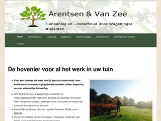 ARENTSEN & VAN ZEE HOVENIER BOOMVERZORGING