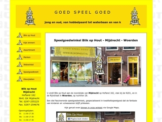 BLIK OP HOUT