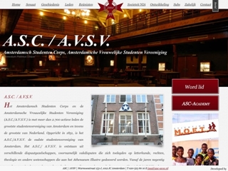 AMSTERDAMSCH STUDENTEN CORPS/AMSTERDAMSCHE VROUWELIJKE STUDENTEN VERENIGING
