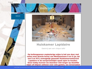 HUISKAMERRESTAURANT LAPIDAIRE