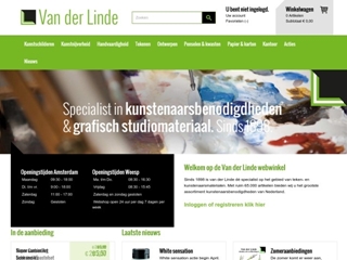 LINDE KUNSTENAARSBENODIGDHEDEN POSTORDER & GROOTHANDEL VD