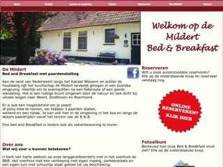 WELKOM OP DE MILDERT BED AND BREAKFAST
