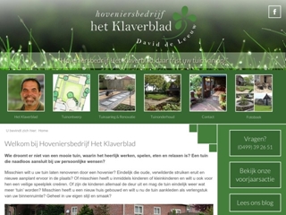 KLAVERBLAD DAVID DE LEEUW HOVENIERSBEDRIJF HET