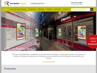 RAALTE DISPLAYS BV VAN