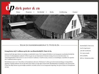 BOUWBEDRIJF EN AANNEMINGSBEDRIJF DIRK PATER & ZN