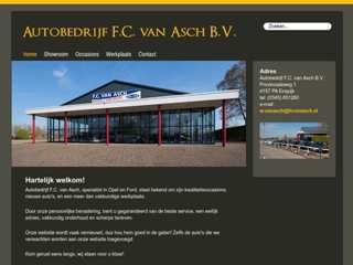 AUTOBEDRIJF ASCH F C VAN BV